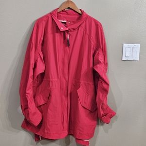 Fabletics Red Giana II Lightweight Jacket Women's 1X